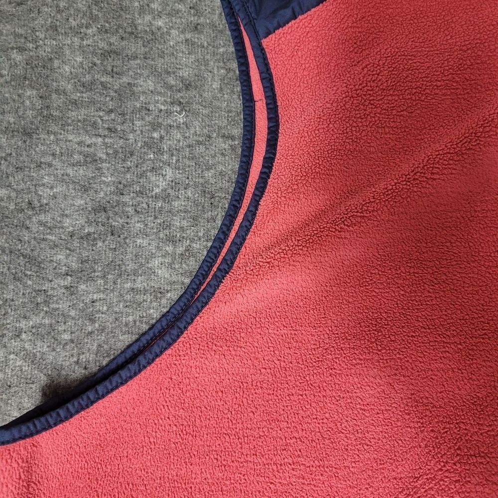 Peter Millar Men's Golf Vest  Size 2Xl Corral Sweat And Blue Fleece Full Zipper - Picture 5 of 12